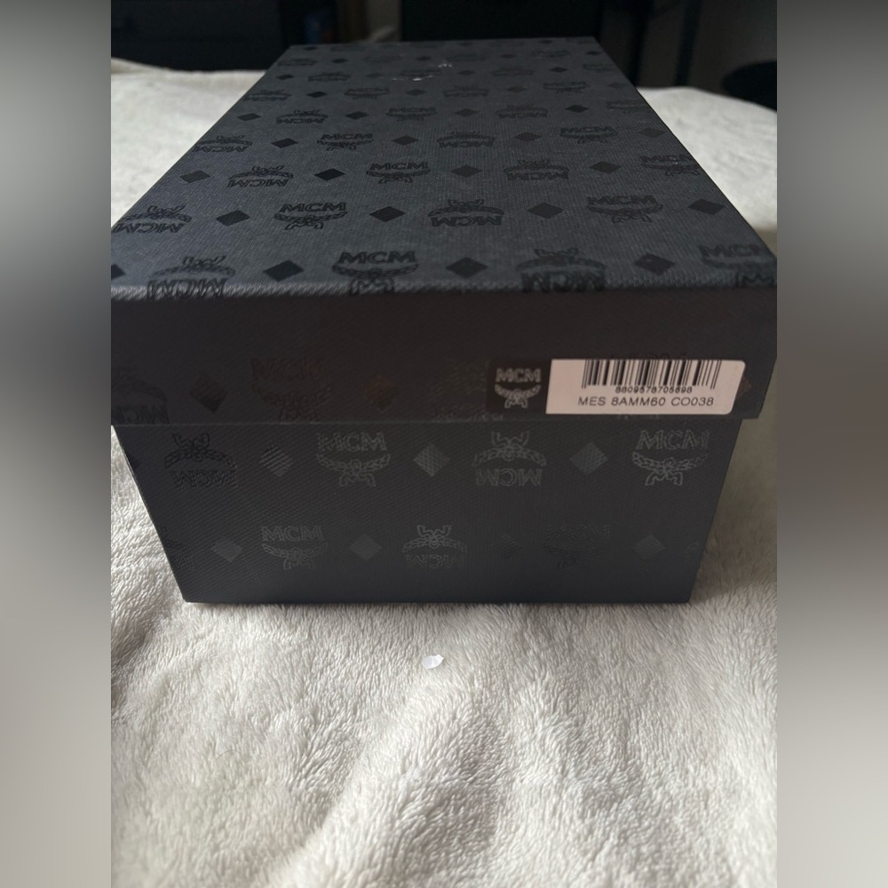 MCM Women's Tan Slide Sandals - Picture 12 of 14